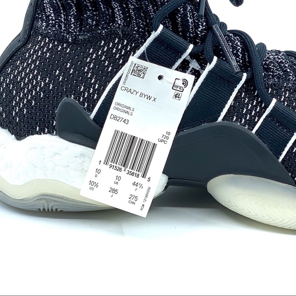 Adidas Crazy BWY X Oreo Black White Boost - Picture 8 of 8